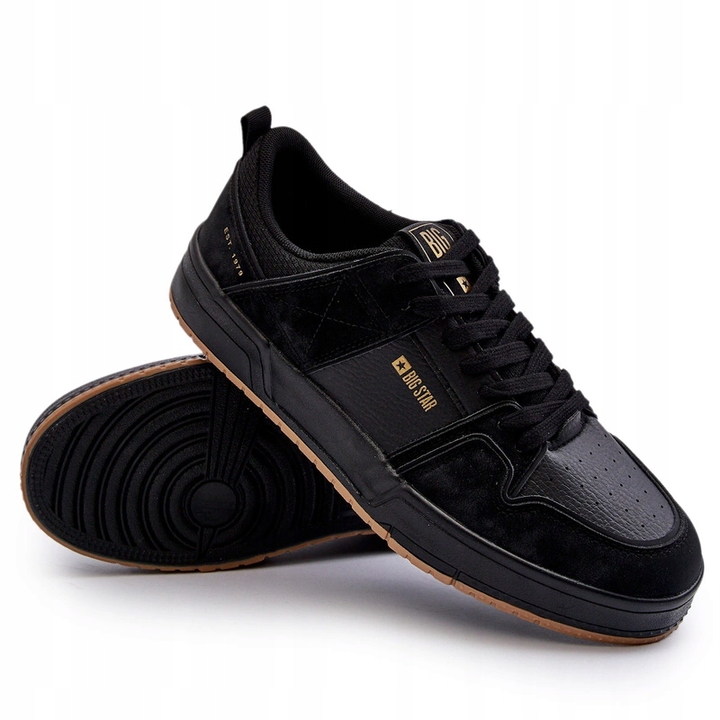 Pánské Tenisky Big Star NN174094 Černé 40