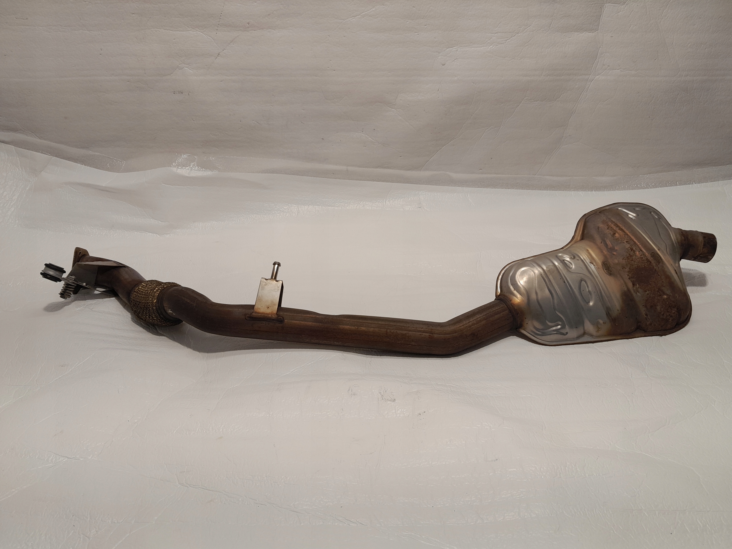 AUDI Q5 80A muffler, exhaust central 80A253211C