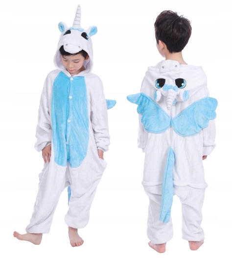 

Piżama Dla Dzieci Jednorożec Unicorn Onesie 120