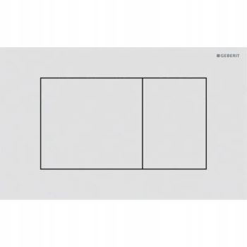 Geberit Splachovacie Tlačidlo SIGMA40, Biela Matná Farba