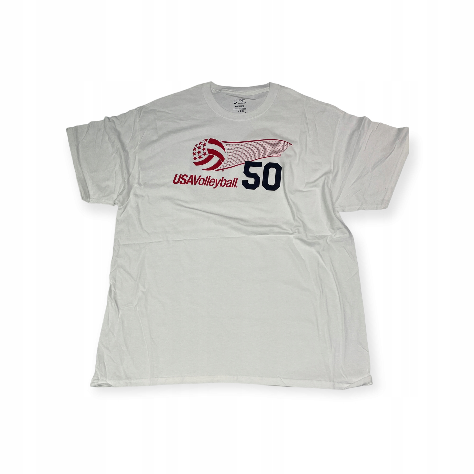 Koszulka męska PORT&COMPANY USA VOLLEYBALL XL