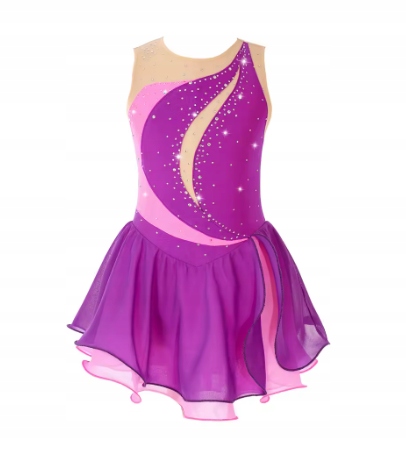 Strój Do Gimnastyki Balet Body Sukienka Do Tańca 134 Nr 2056