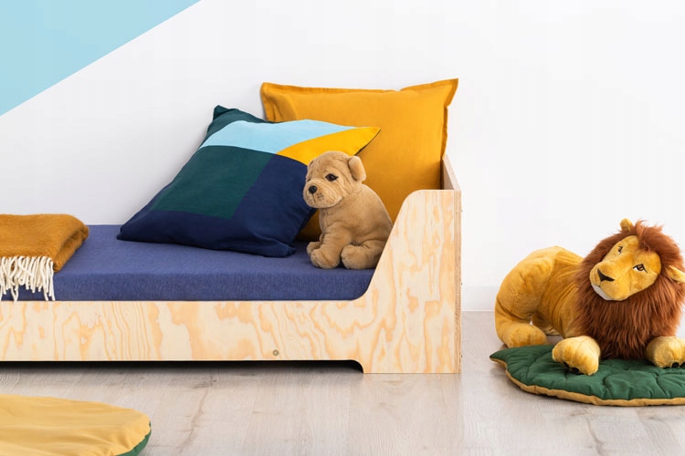 ŁÓŻKO JEDNOOSOBOWE DZIECIĘCE SOSNOWE = MŁODZIEŻOWE Kod producenta L56