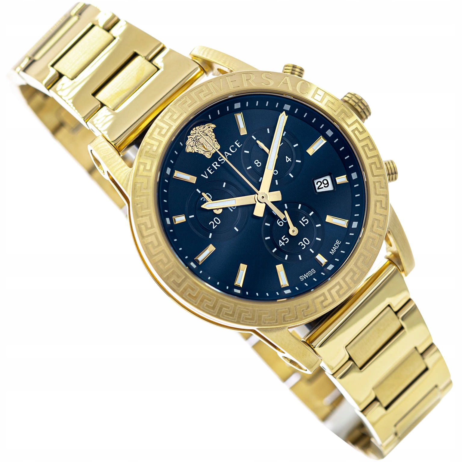 Dámské Hodinky Versace VEKB00722 Sport Tech Zlaté