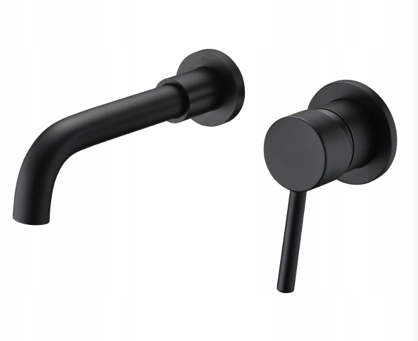 Sumerain S1385DI, nástenná kúpeľňová batéria, čierna matná