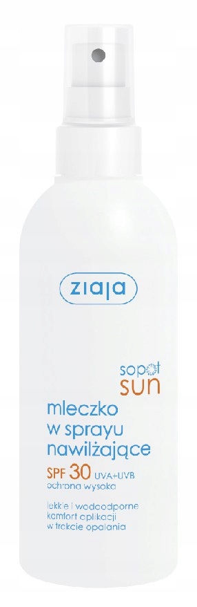 

Ziaja Mleczko w sprayu do opalania Spf 30