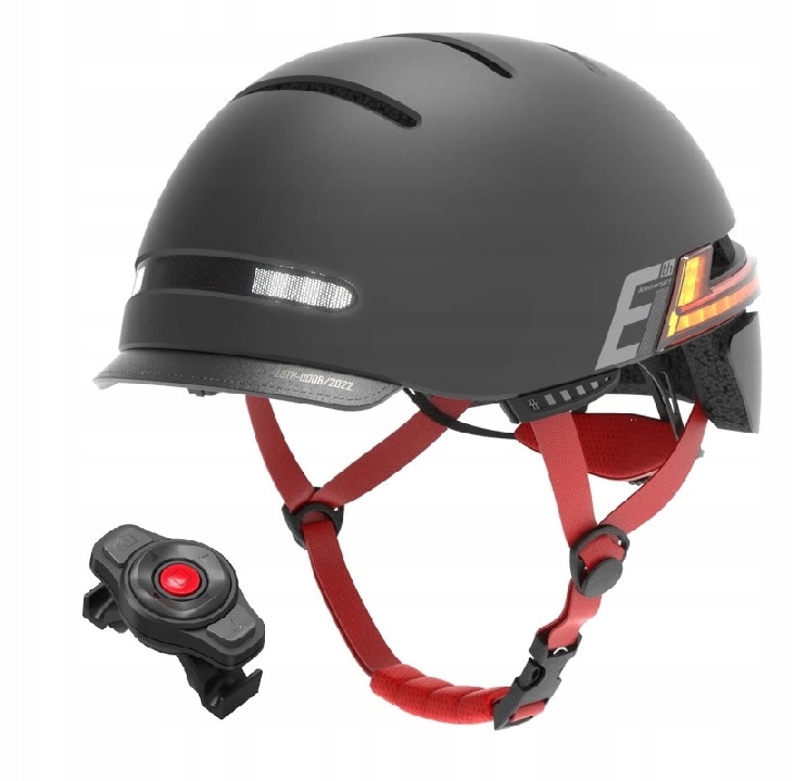 Kask Rowerowy na Hulajnogę Sound by Jbl Bluetooth Led L Livall BH51M Nso