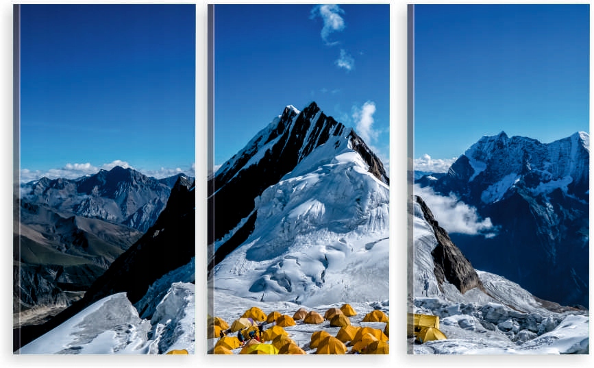 

Tryptyk Obraz Na Ścianę góry himalaje Manaslu