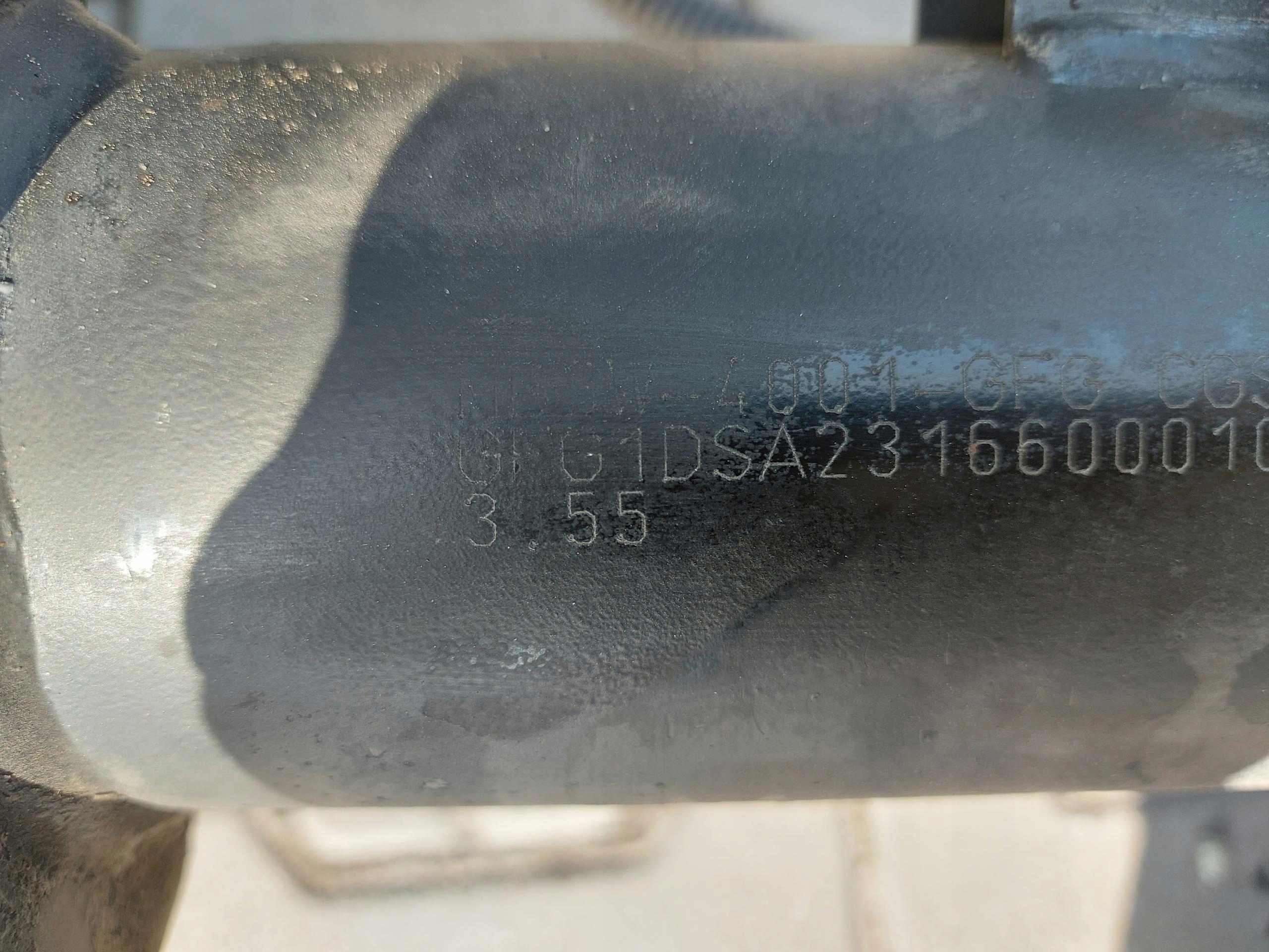 Ford Ranger VI 6 2024r achsträger achse heck