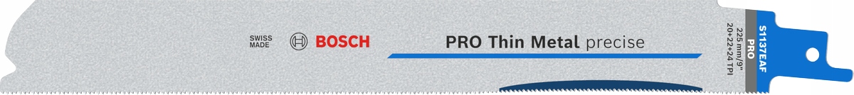 Bosch Pilový List Pro Pilu Ocasku Pro Thin Metal Precise S1137EAF 1,1 x 2