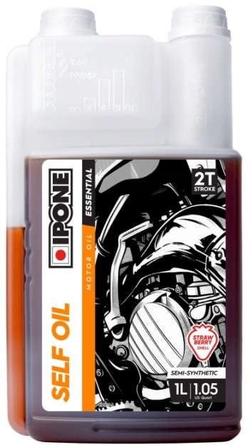 Olej Ipone Self Oil 2T Truskawka 1L