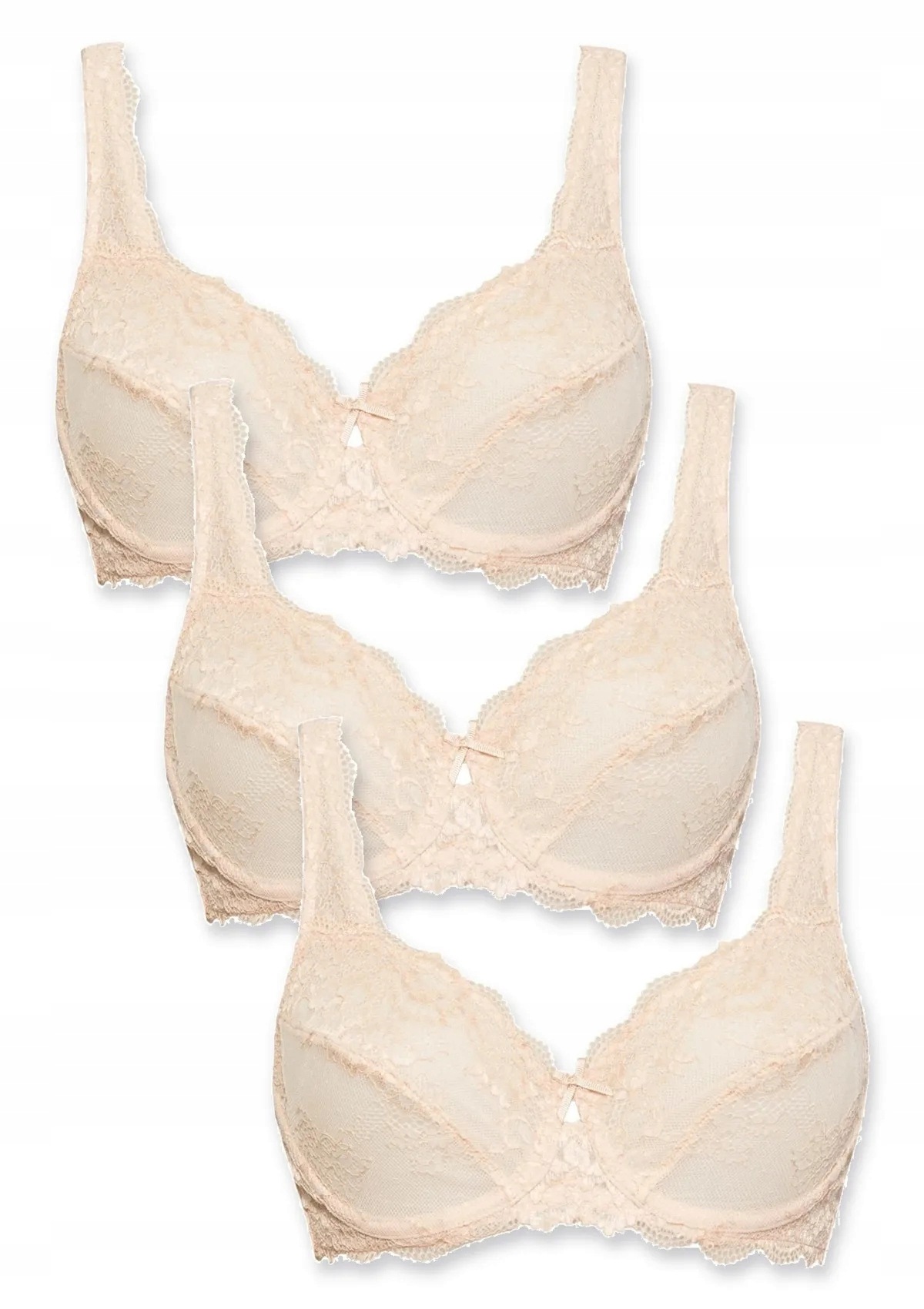 Sielei Wonder Lace 2442 podprsenka 3 ks cipria 100D