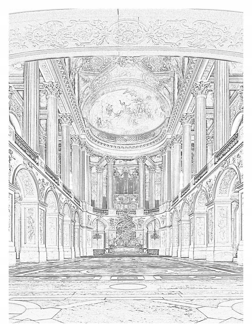 Fototapeta Versailles Francouzský palác Architektura 184x254 vinylová lepidlo