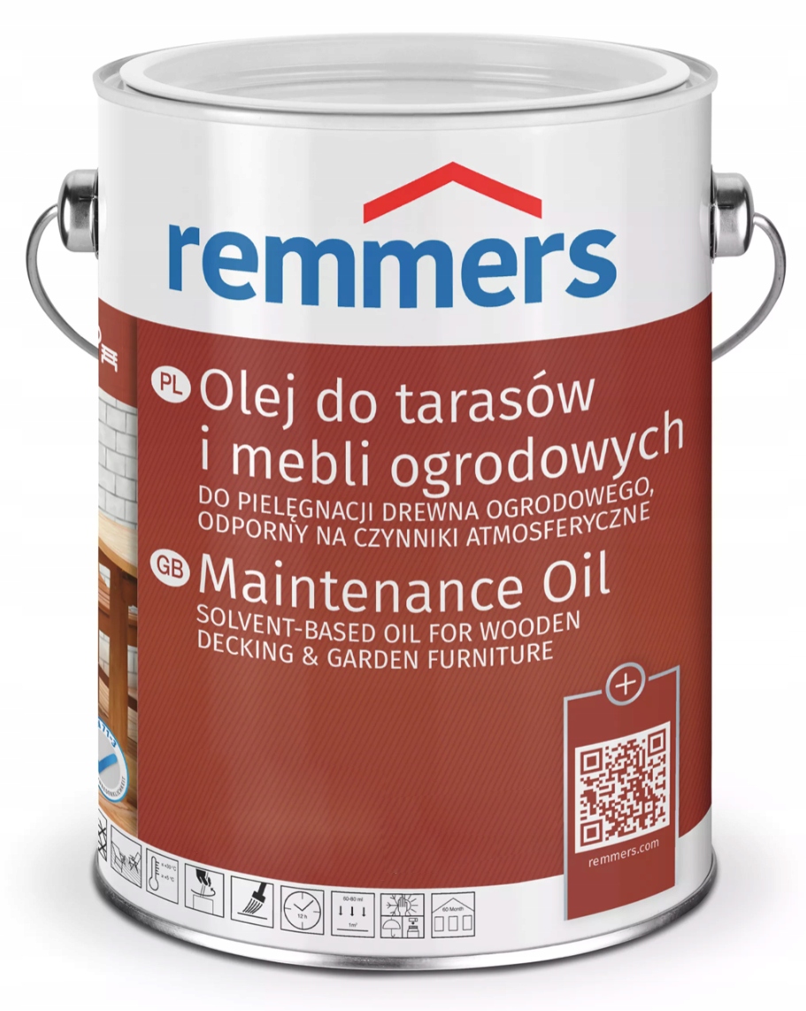 Olej na Dřevo Terasy Remmers pflege ol 2,5L Mat Barva Barvy Na Výběr