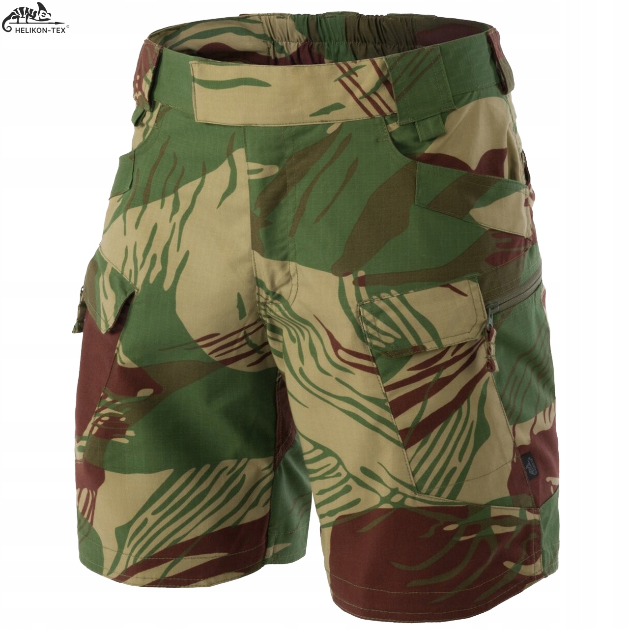 SPODENKI KRÓTKIE MĘSKIE BÓJOWKI HELIKON UTS 8.5 WOJSKOWE Rhodesian Camo L Rozmiar L