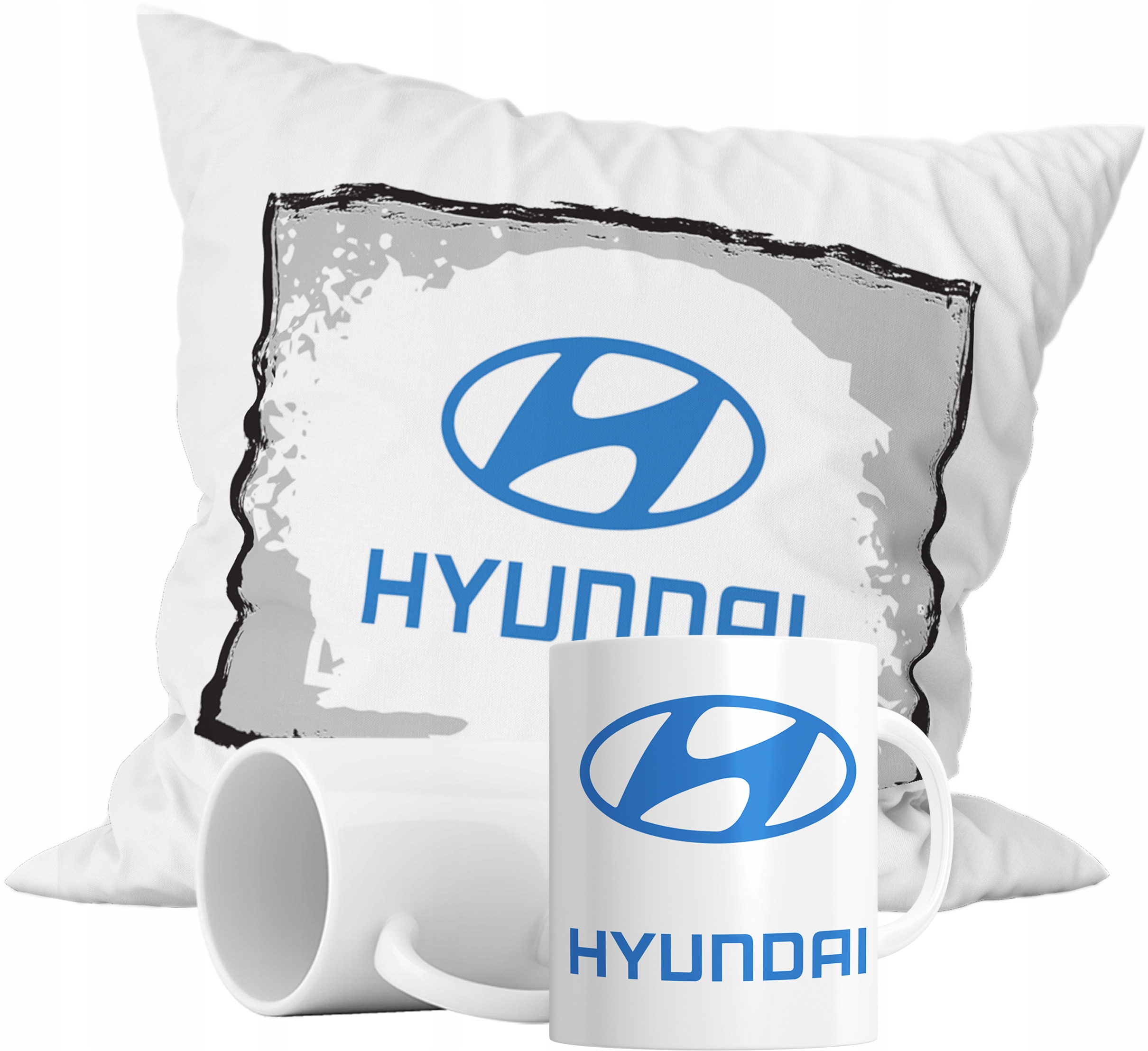 

Zestaw Kubek Poduszka Hyundai Auto Logo Motyw