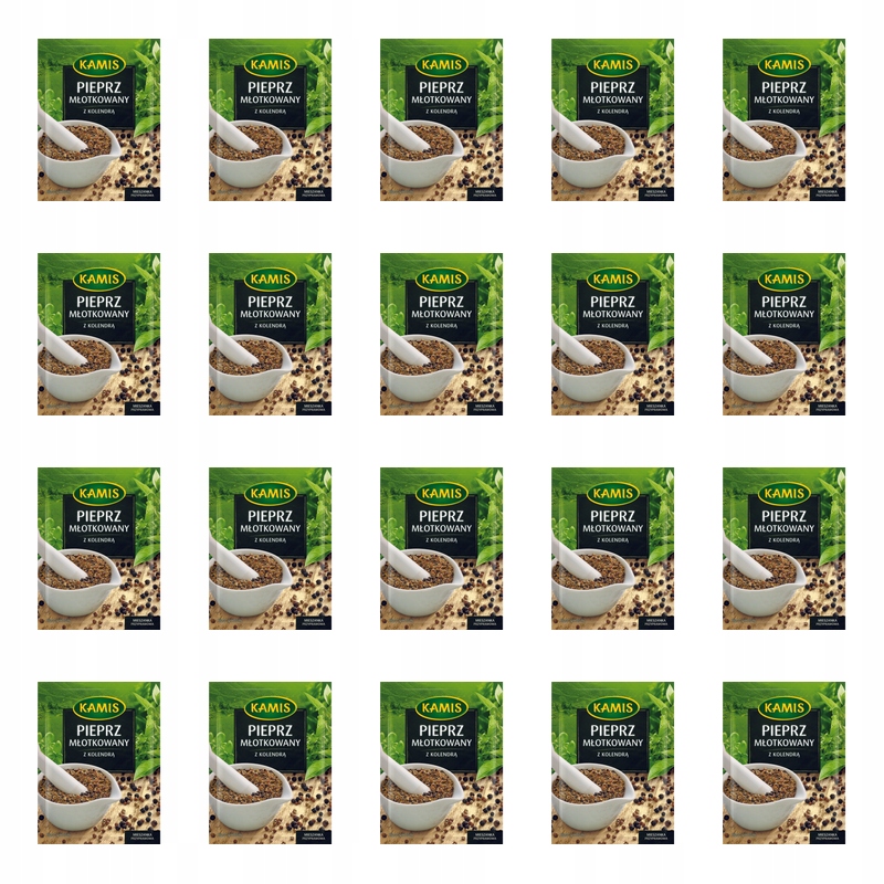 Kamis Pepř tepaný s koriandrem na maso a steaky 15 g X20