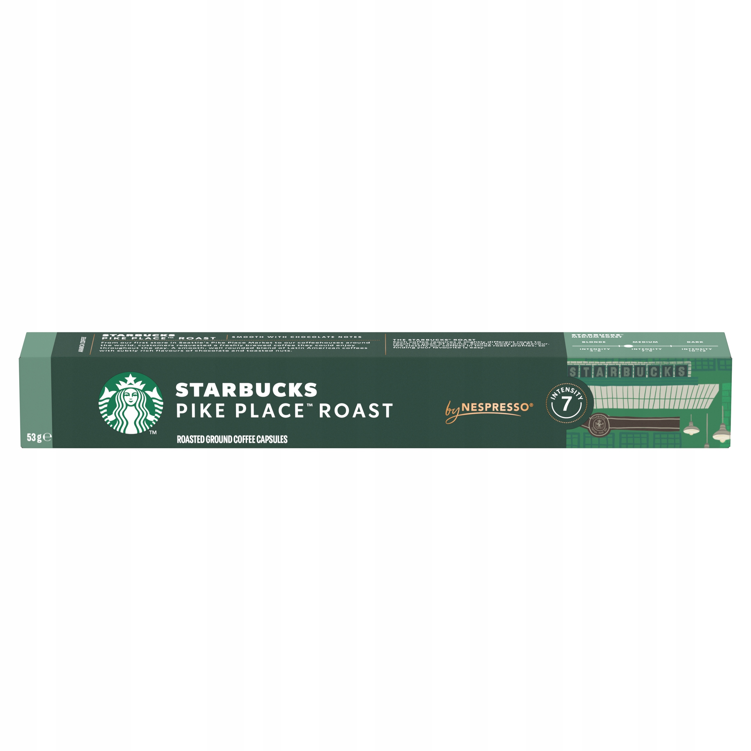 Starbucks Nespresso Pike Place 10 kapsułek 53g
