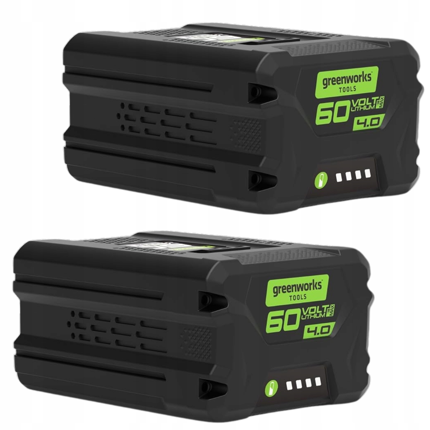 Zestaw 2x Akumulator Greenworks 60V 4ah Akumulator 60V 4ah Greenworks G60B4