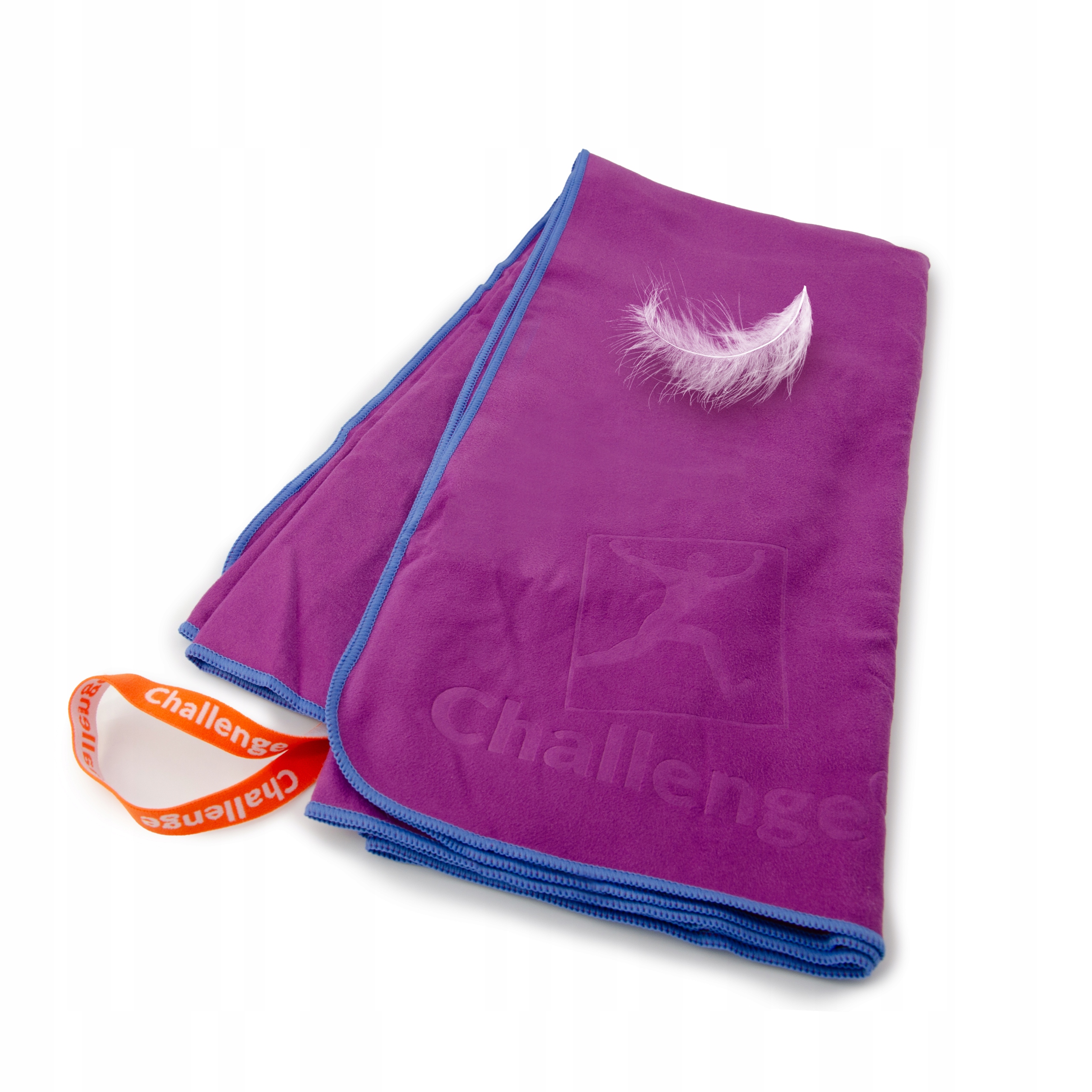 RĘCZNIK Z MIKROFIBRY 80x150 cm fioletowy NEW Model Challenge