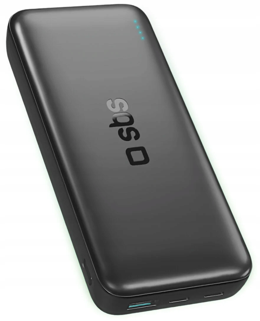 Powerbank Sbs Infinity 20000mAh 10W LiFePo₄ Usb- A Usb- C czarny