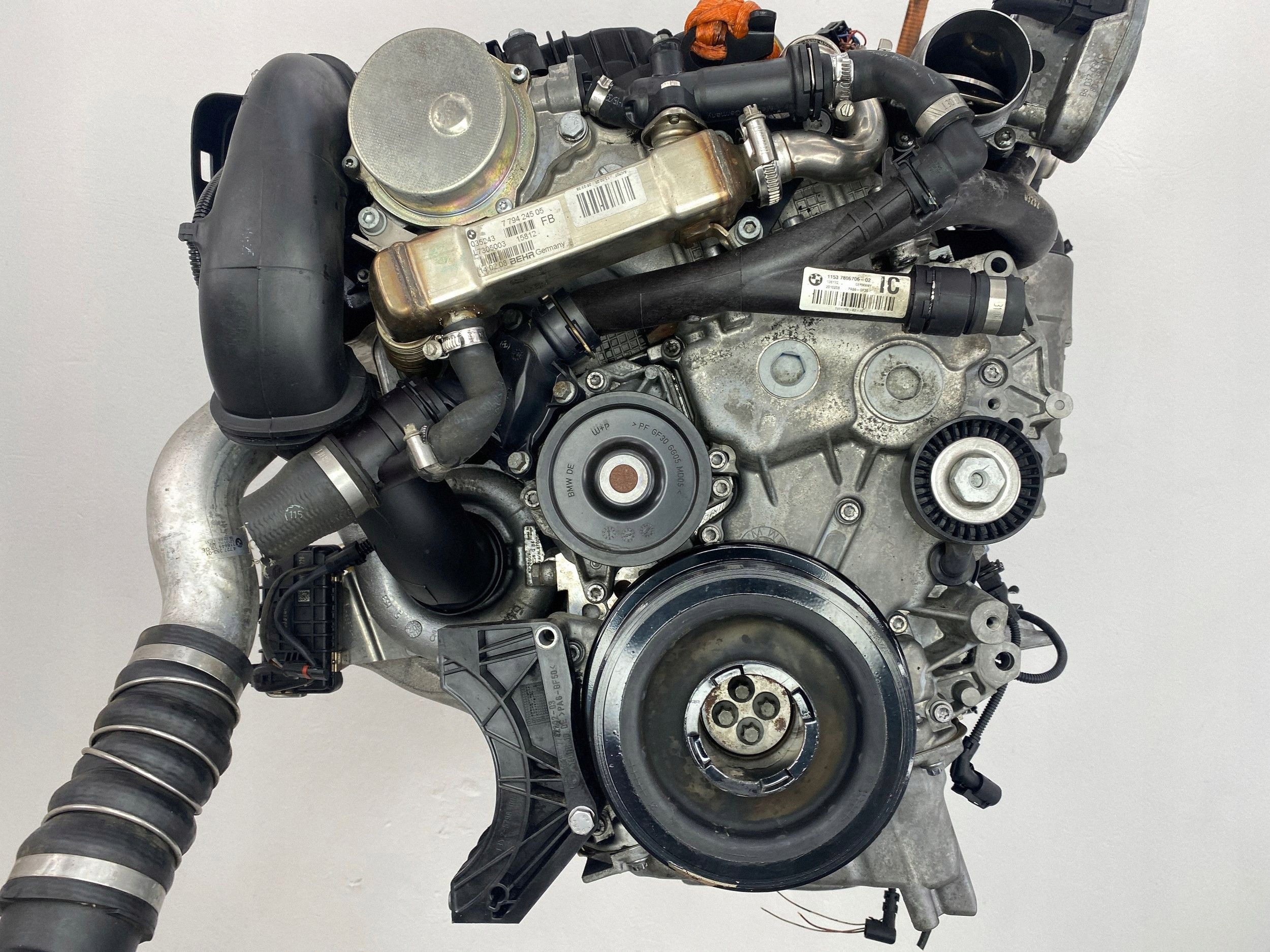 engine complete M57D30 BMW 530d E61 2008r M57 3.0d 306D3 235KM