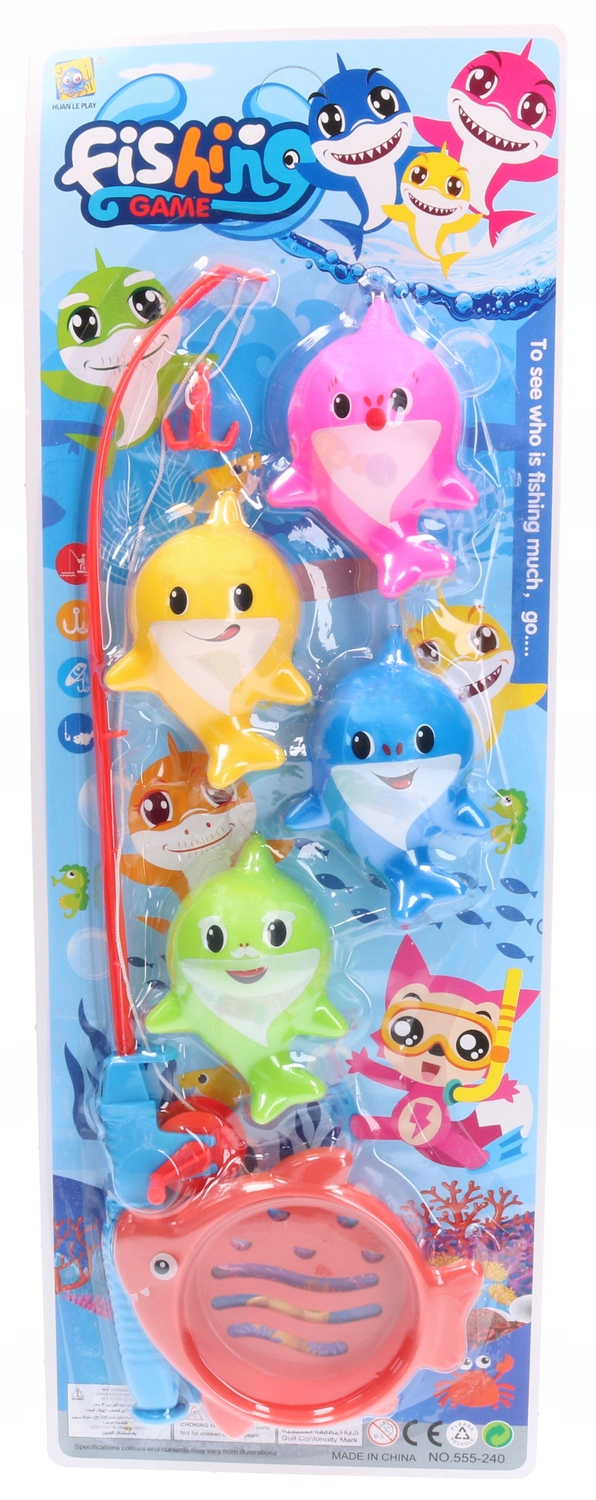 

Wędka z rybkami Baby Shark 6008