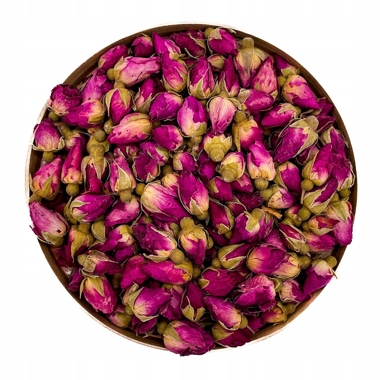 Pupeny Růže Červená Malá 1000g přírodní aromatická růže 1kg Jedlé Květy