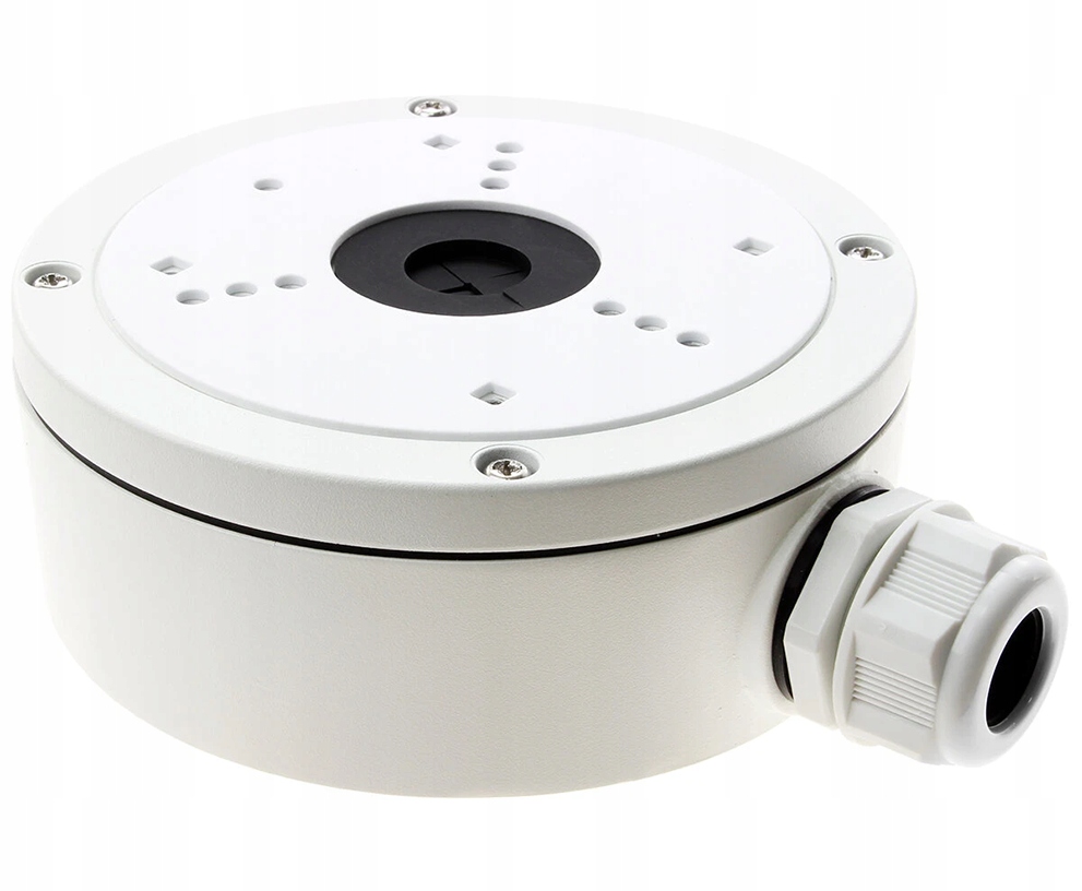 Puszka montażowa Adapter do kamer Ip Hikvision IPCAM-T4 /T5/T2 z dławikiem