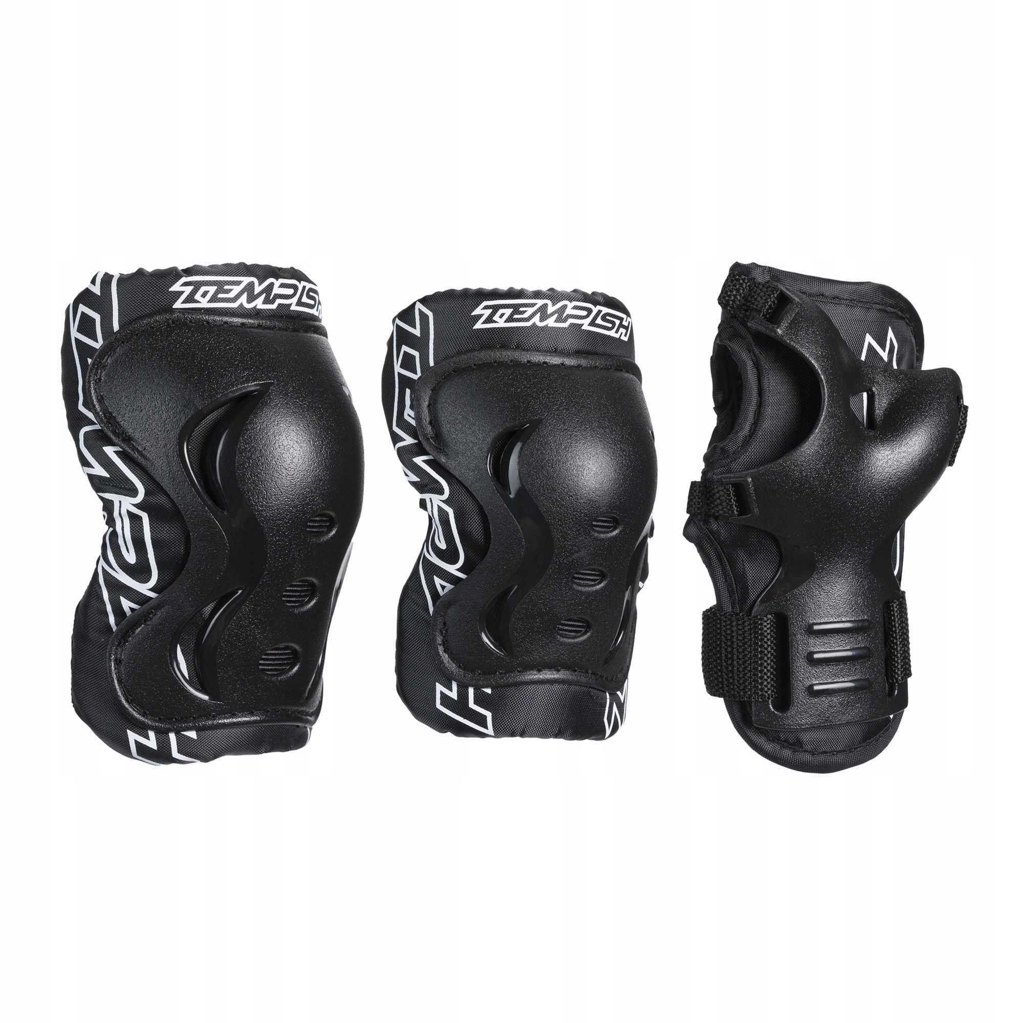 

Zestaw ochraniaczy Tempish Fid 3-częściowe czarny