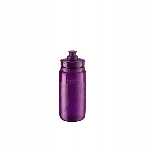Elite Bidon Fly Tex Clear Pruple 550ml