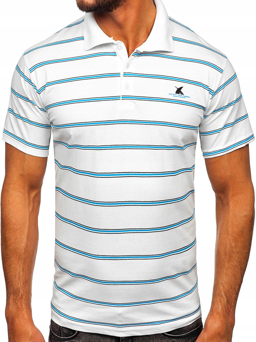 

Koszulka Polo Męska Biała 14954 Denley_l