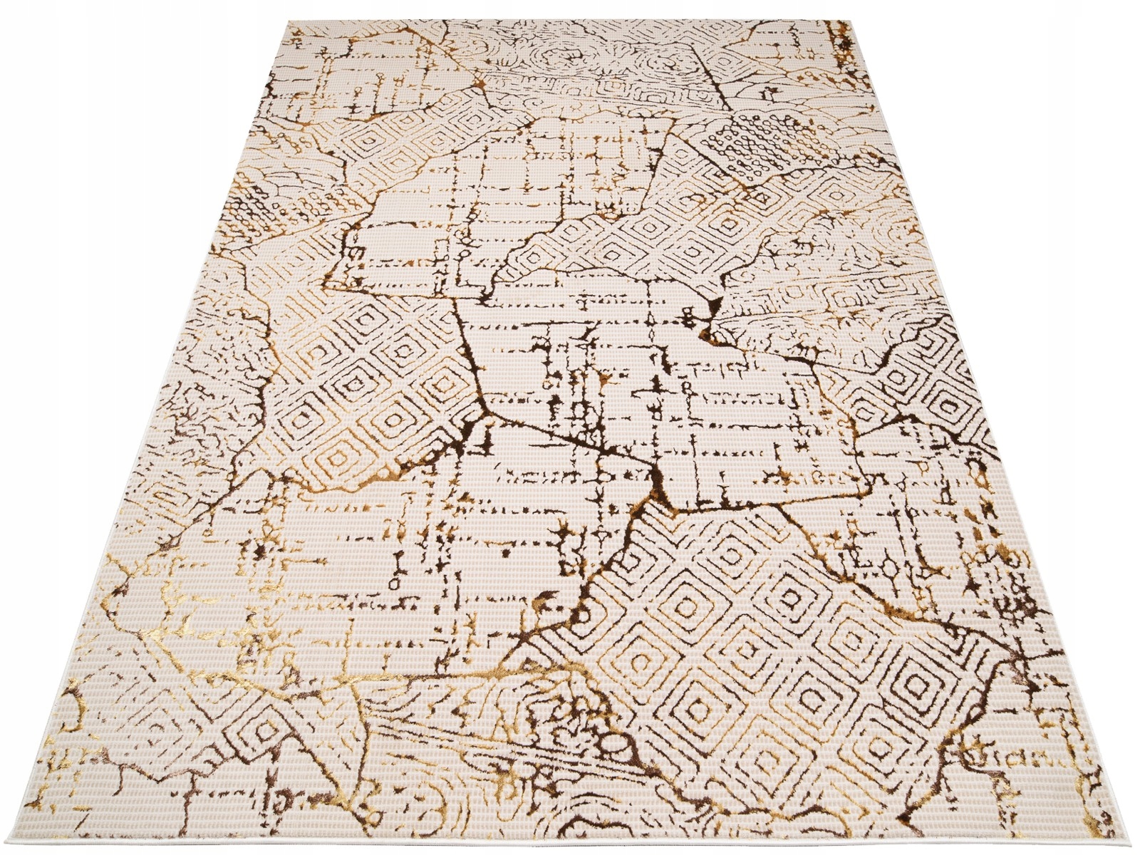 Koberec Gold 200x300 Štýlový Moderný Lesk W05