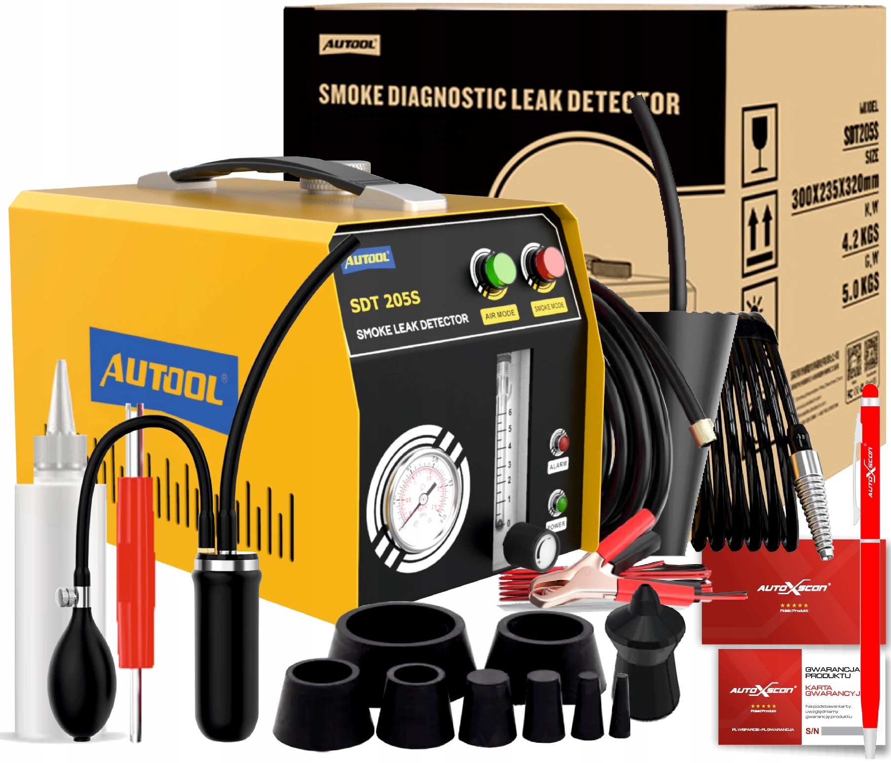 

Generator dymu Tester szczelności Autool SDT205s