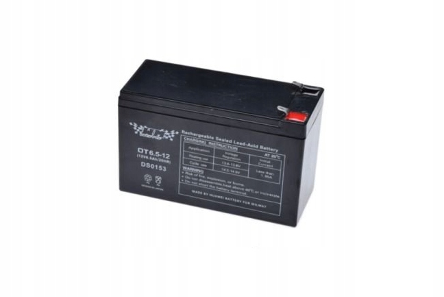 

Akumulator żelowy 6.2Ah Wm Motor 12 Volt OT6.5-12