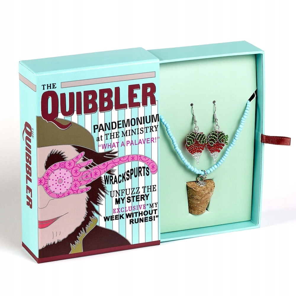 Harry Potter – dárková sada Quibbler – náhrdelník a náušnice