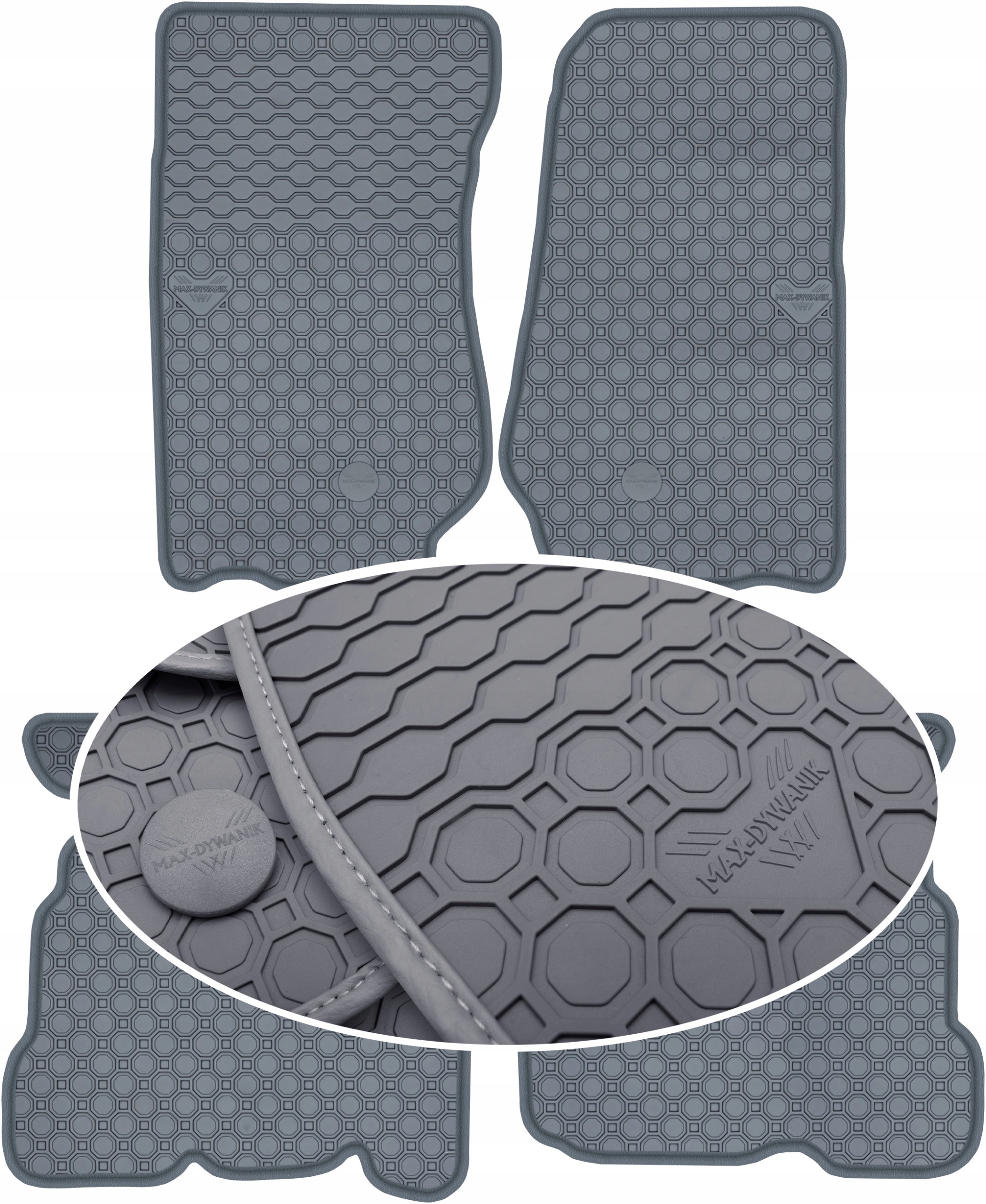Jeep Wrangler II 4D 2007-2011 Gumové koberce PrimeLiner