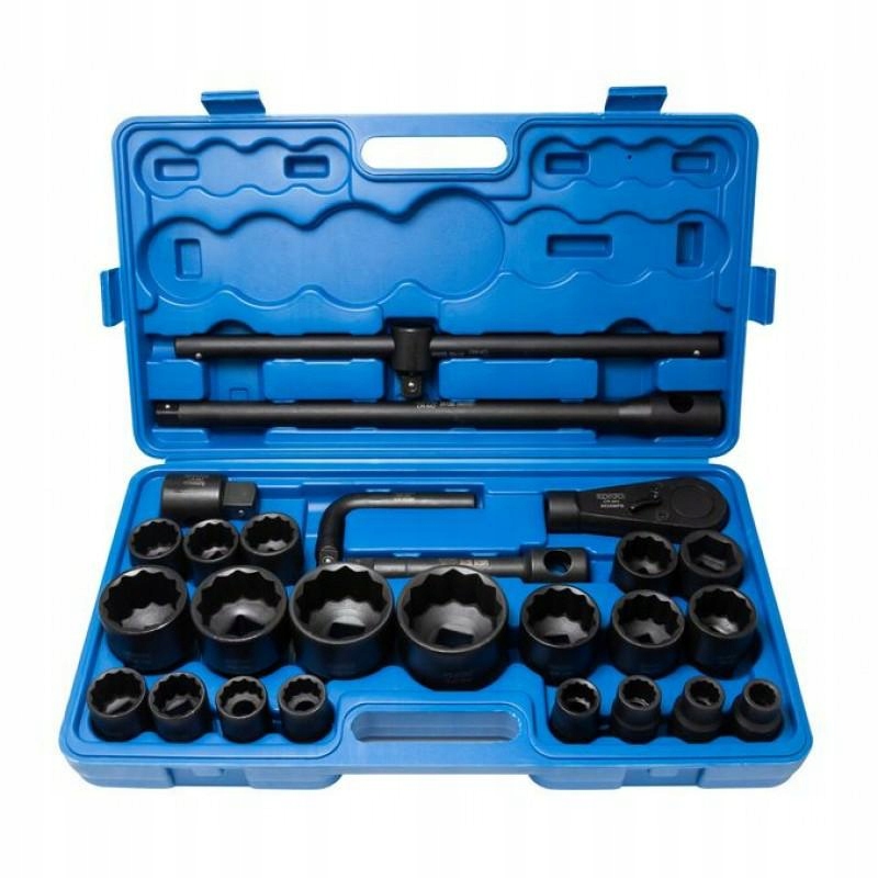 ROCKFORCE ZESTAW KLUCZY UDAROWYCH 26el. 3/4"- 1" 12KĄT.