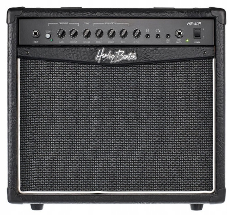 Combo wzmacniacz gitarowy 40W Harley Benton HB-40R AUX Gniazdo Słuchawkowe