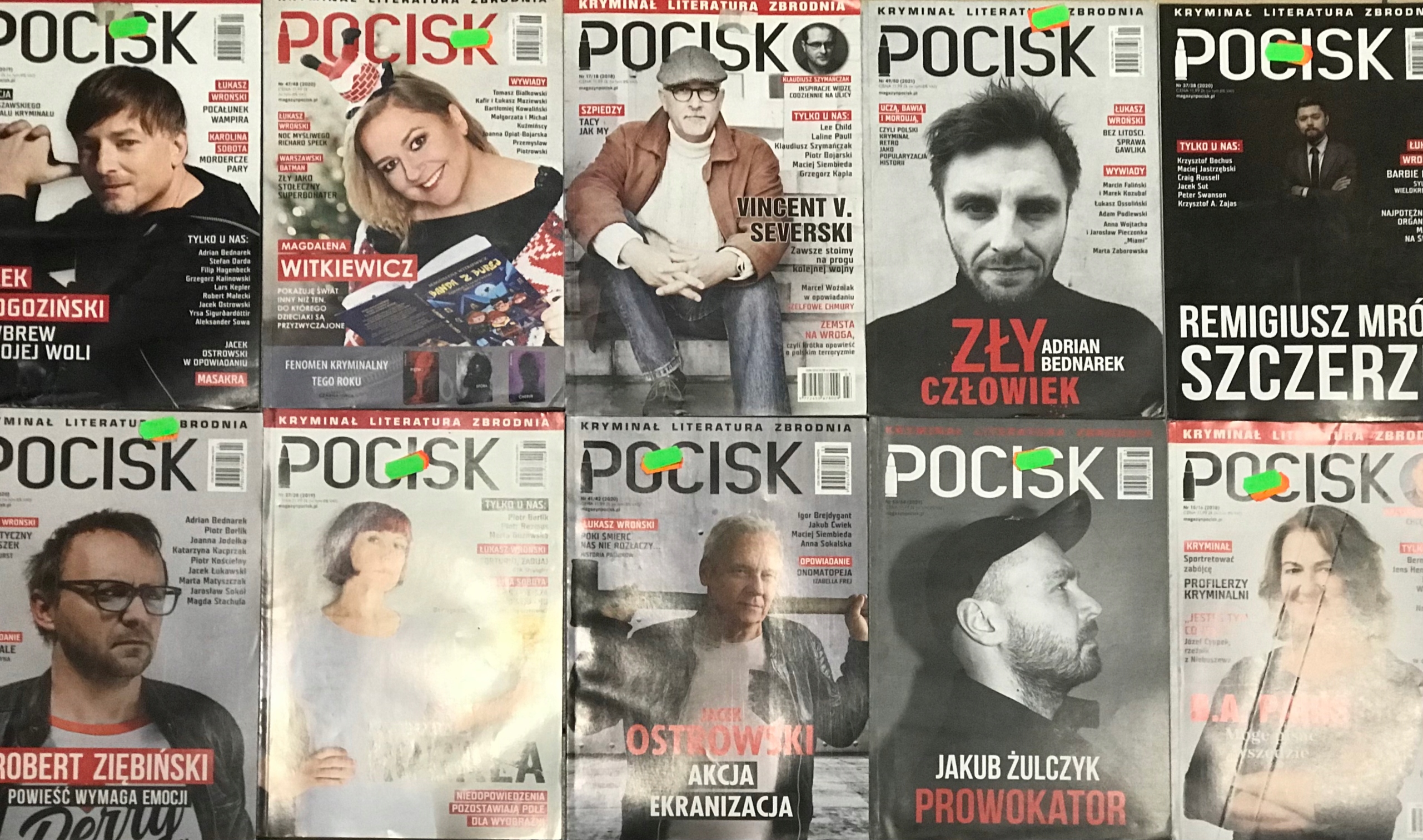 POCISK ZESTAW X10 SEVERSKI MRÓZ BEDNAREK ROGOZIŃSKI WITKIEWICZ ROGALA PARIS