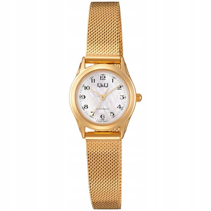 Dámské hodinky Qq C50A-006P zlaté