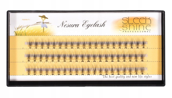 

Sleek Shine Nesura Rzęsy w kępkach 8mm (60szt)