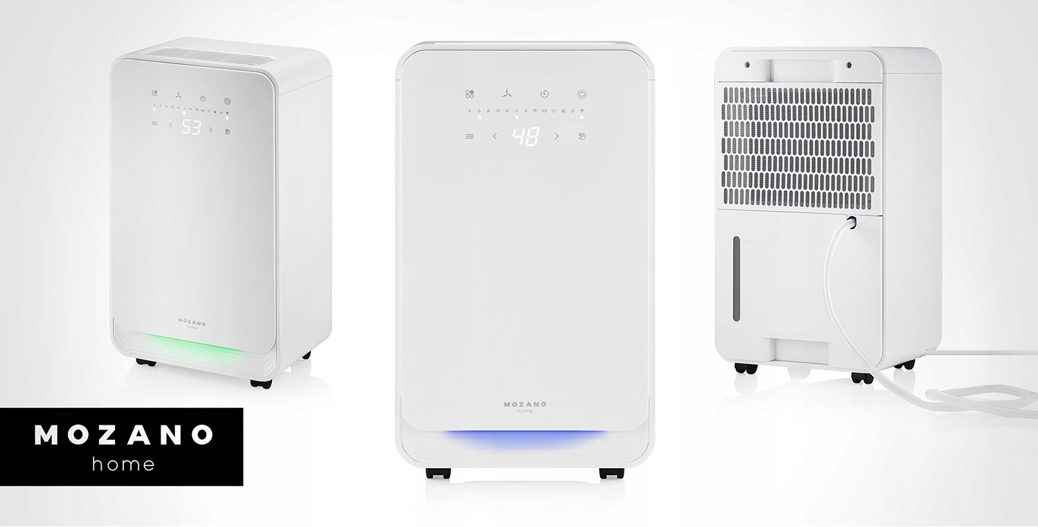 OSUSZACZ POWIETRZA 12L/24H POCHŁANIACZ WILGOCI + TIMER HIGROSTAT WIFI Model Dry Assist 280