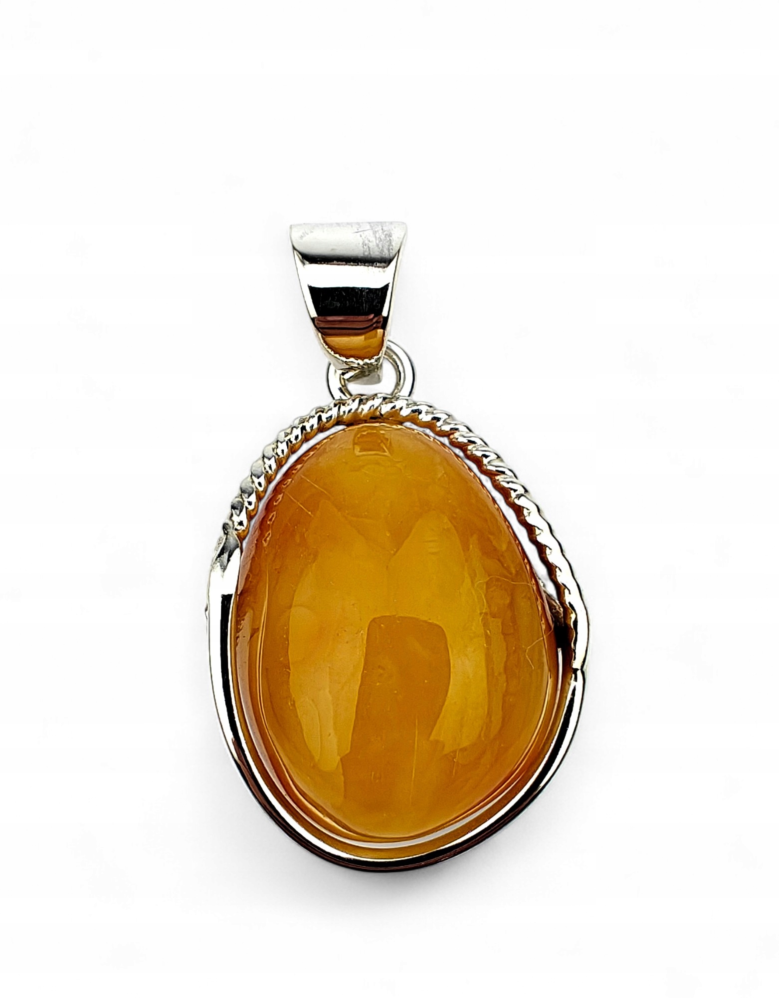 Přívěsek Na Přívěsek Baltský Jantar Stříbro Medový