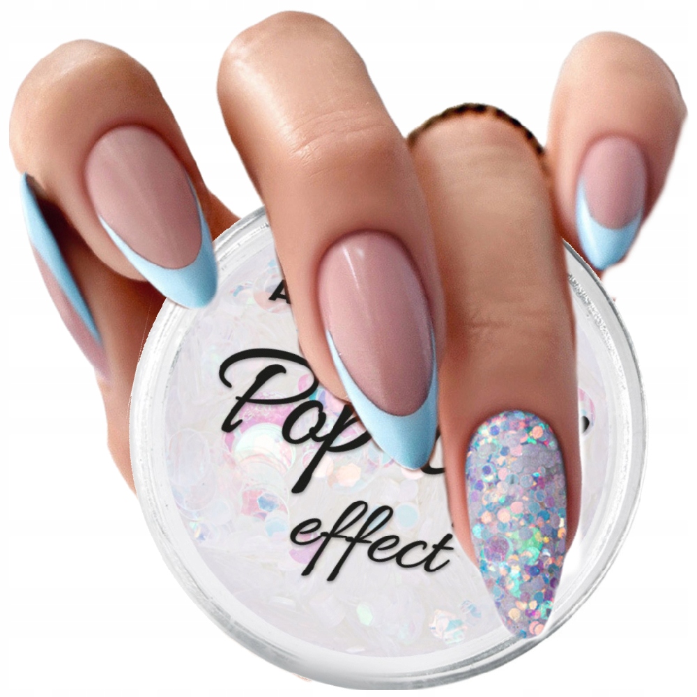 

Pyłek Ozdoba do paznokci Pop-Up konfetti Nr1