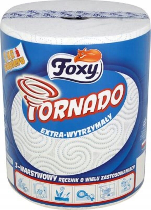 

Foxy Tornado ręcznik papierowy 3-warstwowy 1 kg