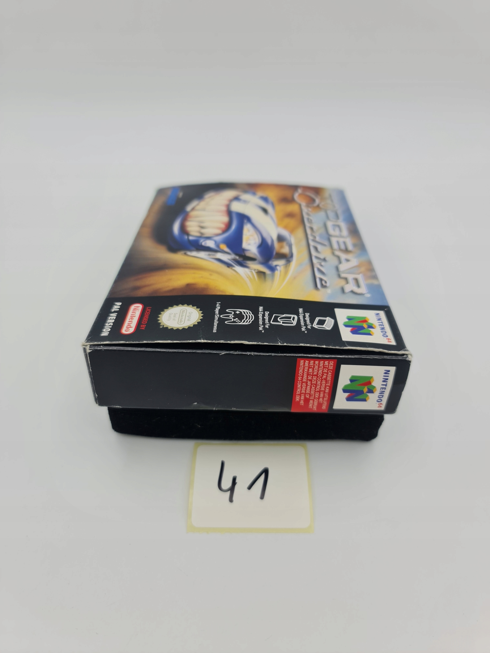NINTENDO 64 TOP GEAR OVERDRIVE KARTON BOX Platforma Nintendo 64