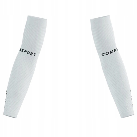Compressport Rękawki kompresyjne Armforce białe [Rozmiary rękawków T2]