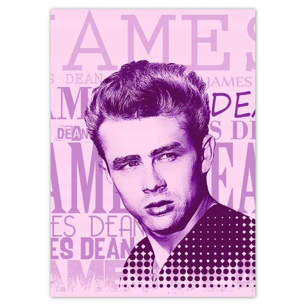 

Naklejki 50x70 James Dean Portret