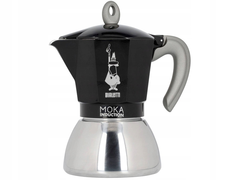 Kawiarka Bialetti New Moka Induction 6 Tz Czarny